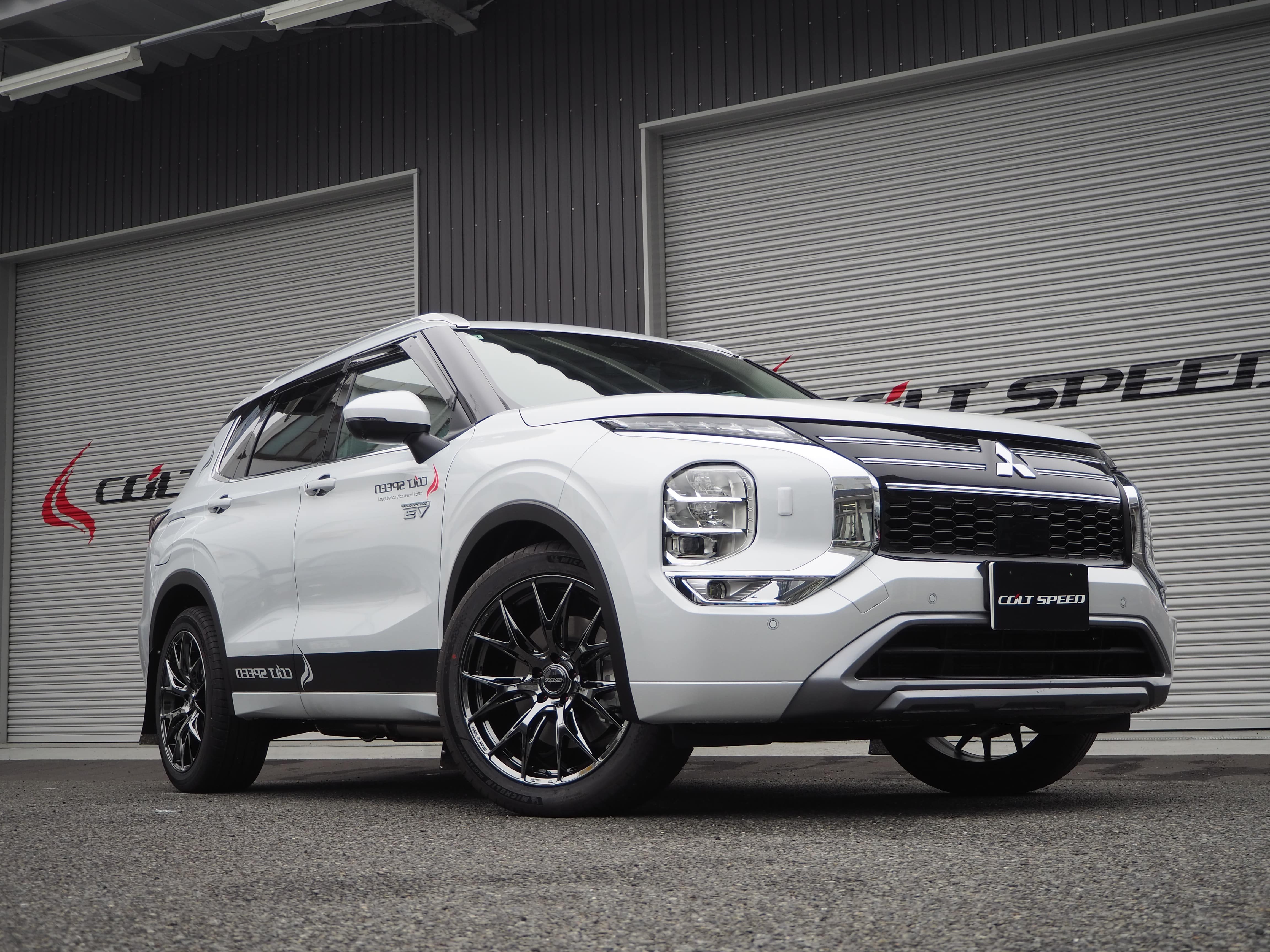 三菱アウトランダーPHEV GG2W用コルトスピードダウンサス COLT SPEED コルトスピード ローダウンスプリング アウトランダーPHEV
